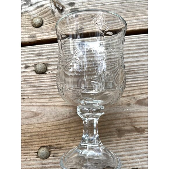 Anchor Hocking Savannah Clear Water Goblet - Picture 7 of 11